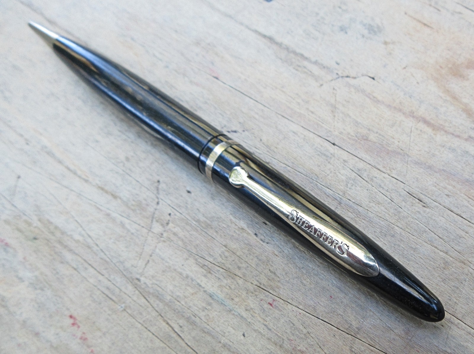 Four Pencils – 3 Sheaffer & 1 Waterman Mechanical Pencils – Working Condition