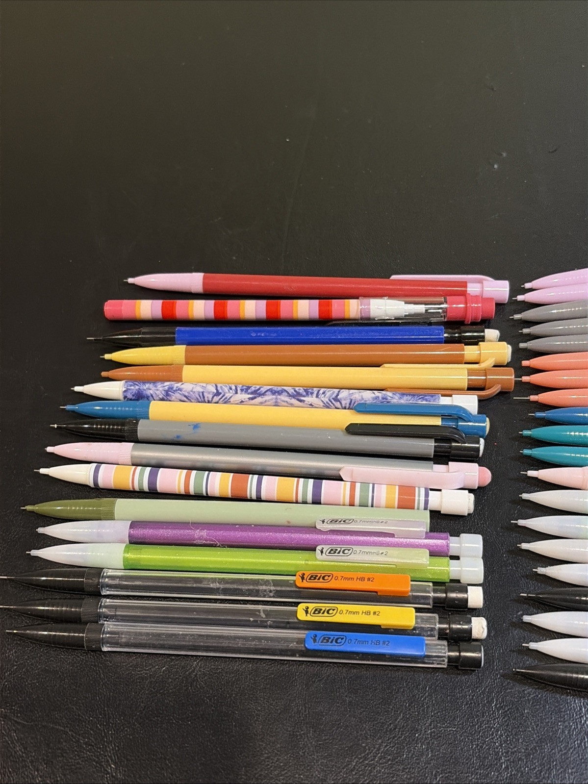 36 Mechanical Pencils: Bic And No Brand Name All With Lead