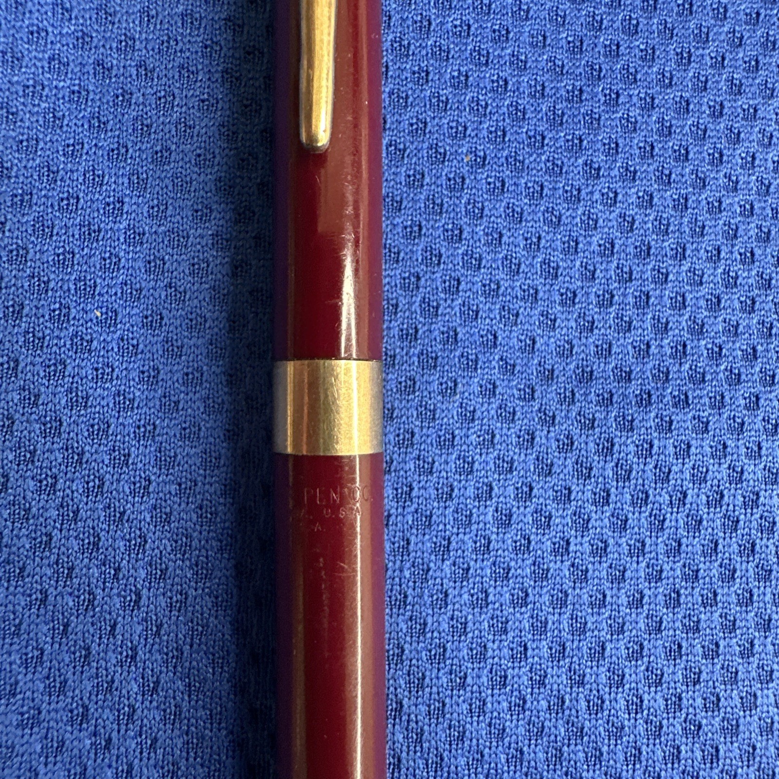 Sheaffer Pencil Burgundy Maroon Gold- Read description