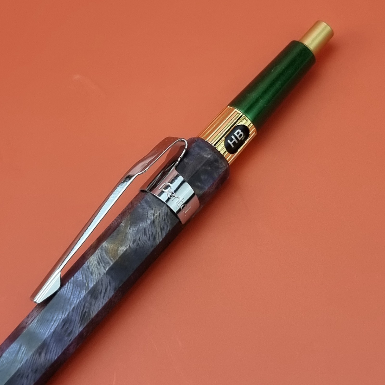 Hand Crafted Pentel PG5 Mechanical Pencil with Octagonal Maple Berl