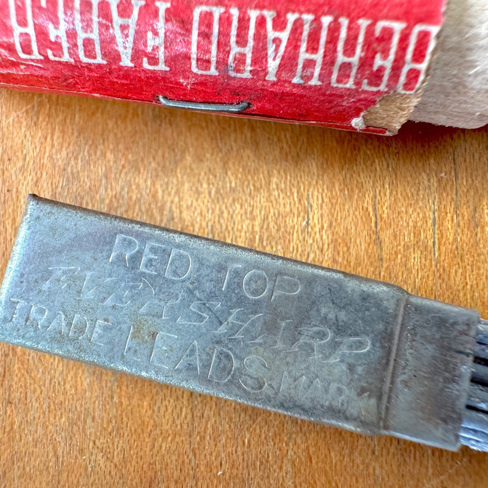 Vintage Office Pencil Lead Refills w/ Drafting Tools, Protractor, Compass