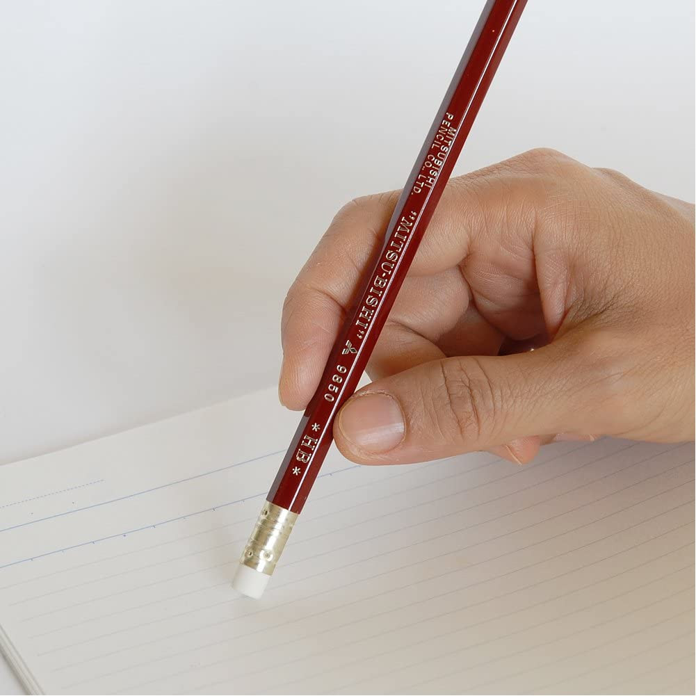 B. Toys Mitsubishi Pencil with Pencil Eraser 9850 Hardness HB K9850HB