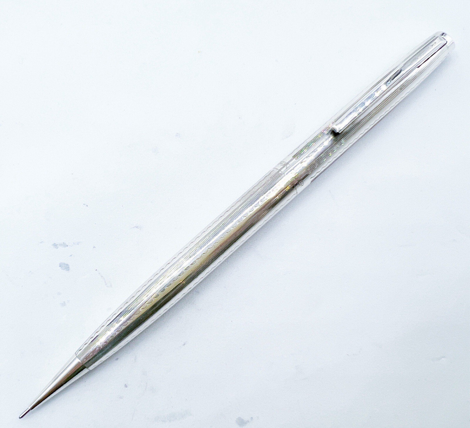 Newman Sterling Silver Mechanical Pencil 0.5mm continues twist Japan