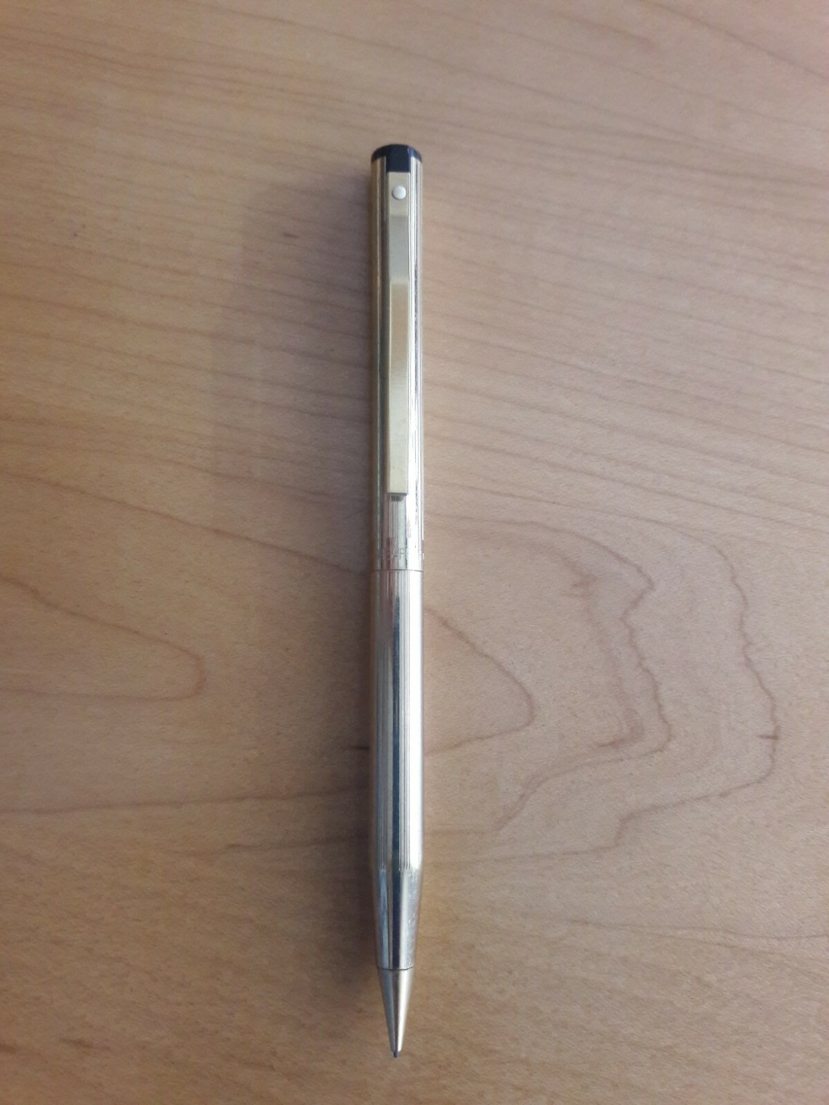 “Sheaffer” TRZ Gold Electroplated 0.9 mm Mechanical Pencil no box c.1980’s