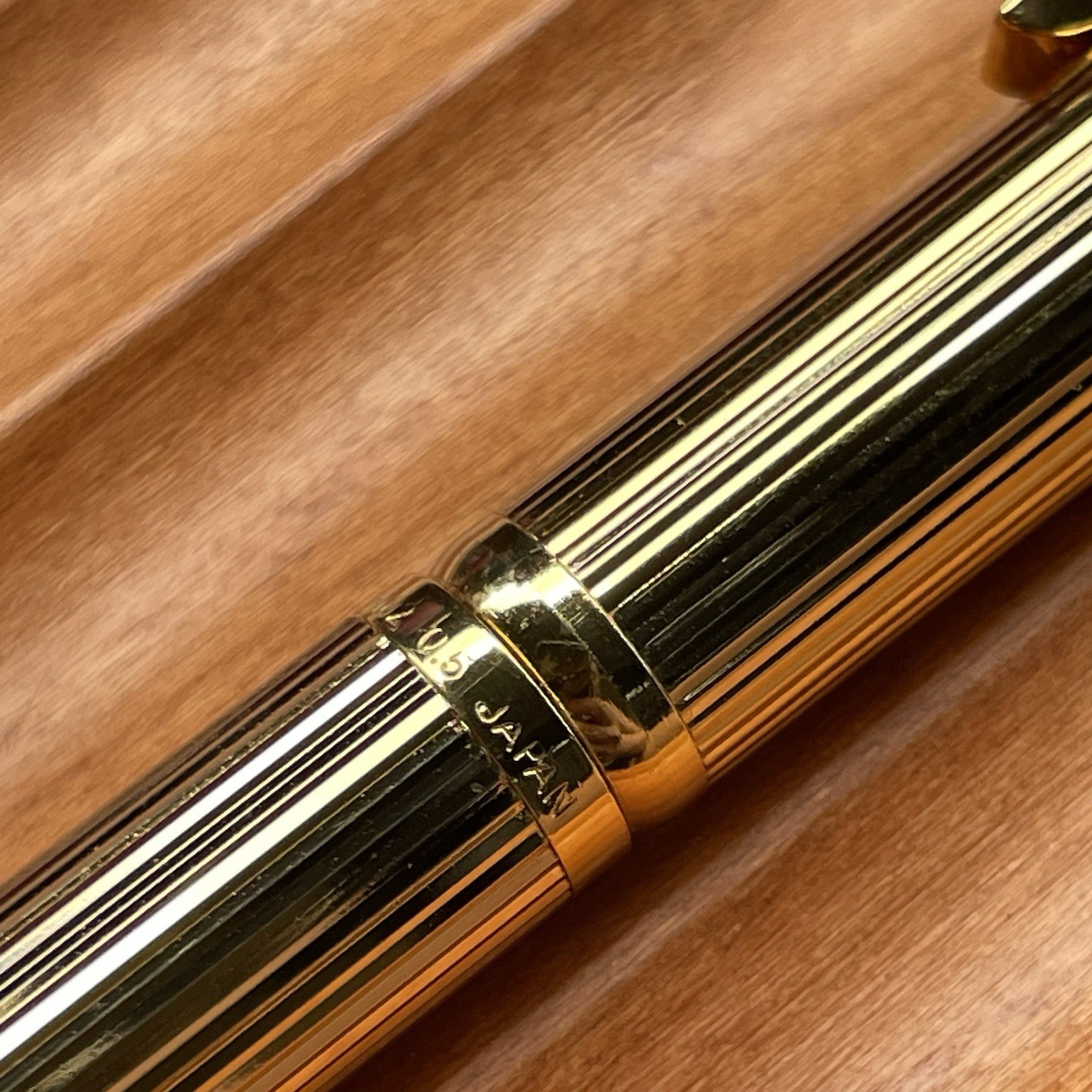 Kokuyo Mechanical Pencil PS-102 Body Knock Stainless Steel 0.5 mm Made in Japan