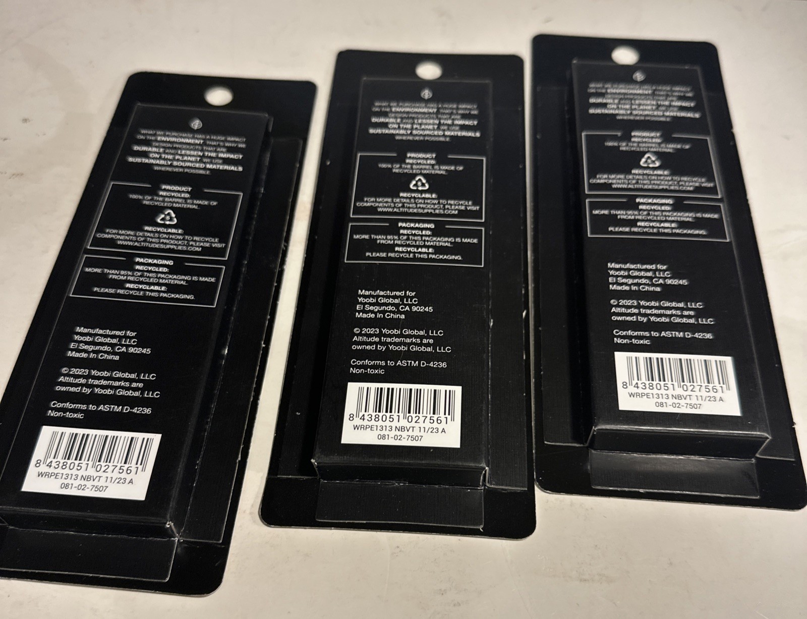 NEW 4 Pack Altitude Mechanical Pencils w/ 6 Lead Refills . 3 sets. 12 pencils