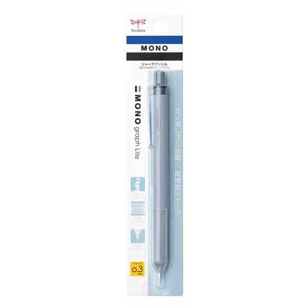Mechanical pencil monograph light 0.3mm grayish blue DPA-121C