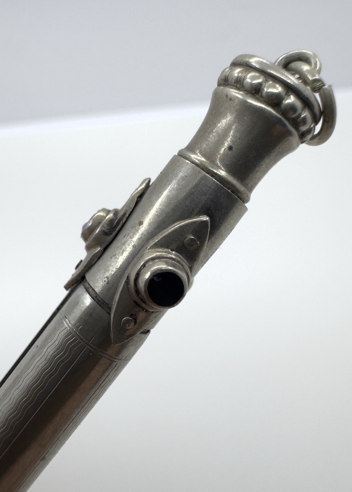 Rare German DRGM Art Deco Guliioché 4-Color Mechanical Pencil c. 1930s – Working