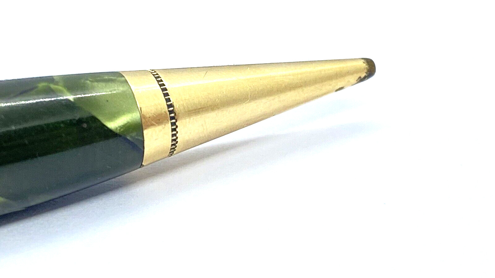 VINTAGE PARKER SENIOR DUOFOLD MECHANICAL PENCIL IN SEA GREEN MADE IN CANADA