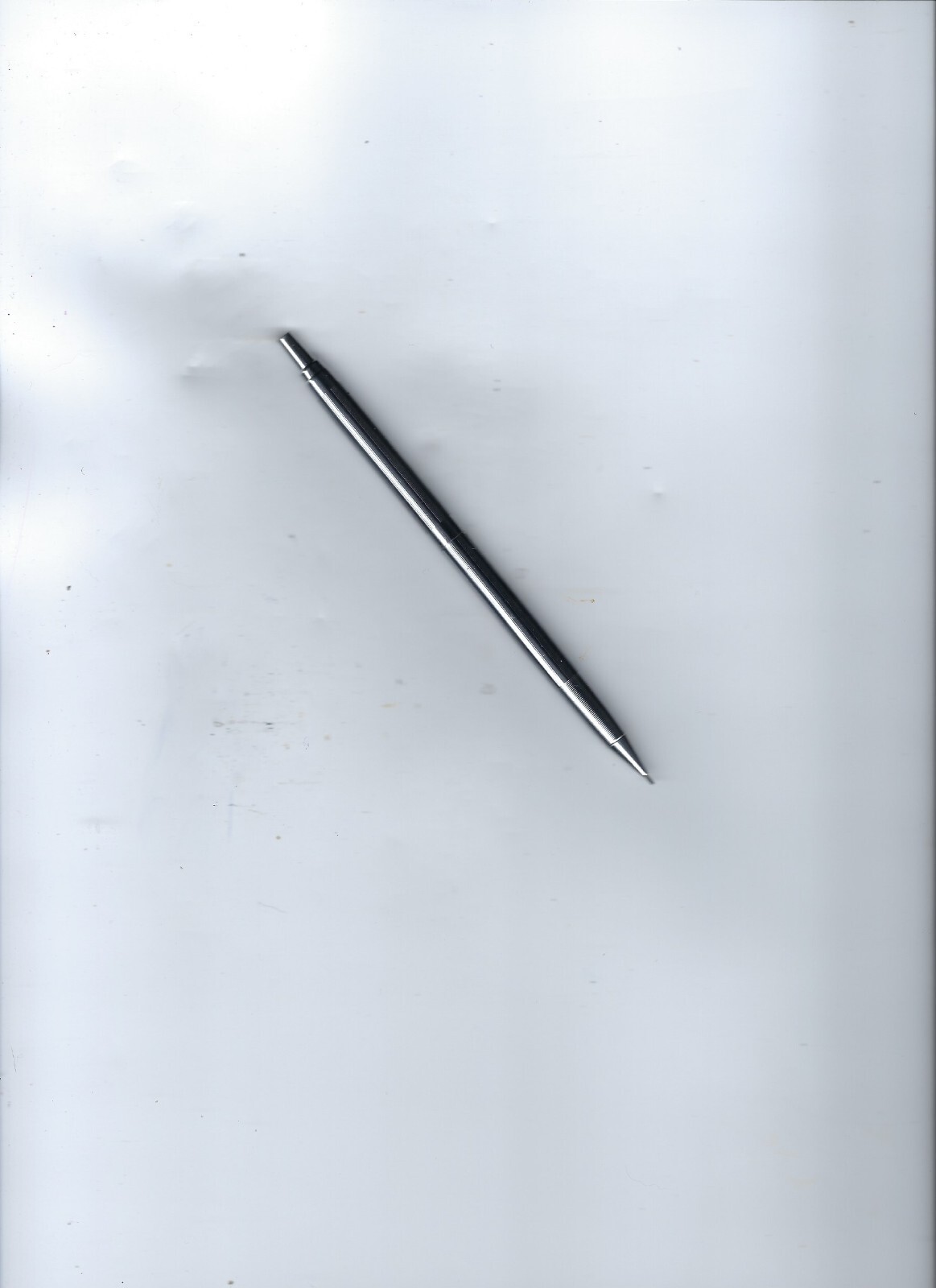 Vintage Quill Lustrous Chrome Desk Twist Mechanical Pencil 5″-New Old Stock
