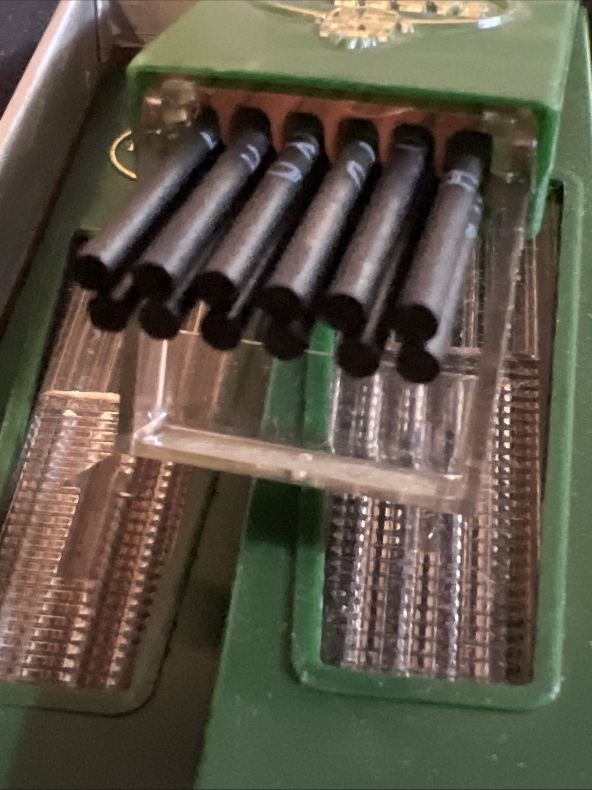6 Vintage Faber-Castell Leads & Cases, Made in Germany-9074HB One Half Gross