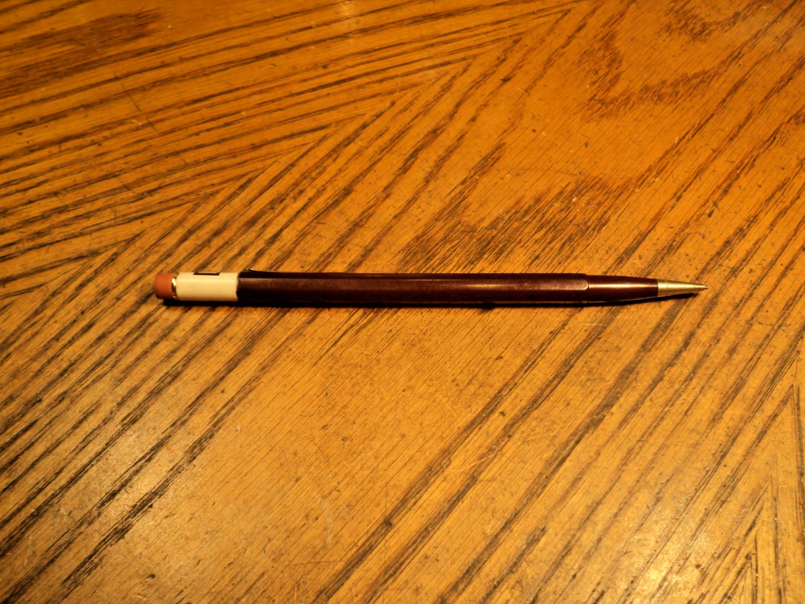 Vintage Durolite Mechanical Pencil Clark Supply Co Waterloo IA 5-5/8″ Long USA A