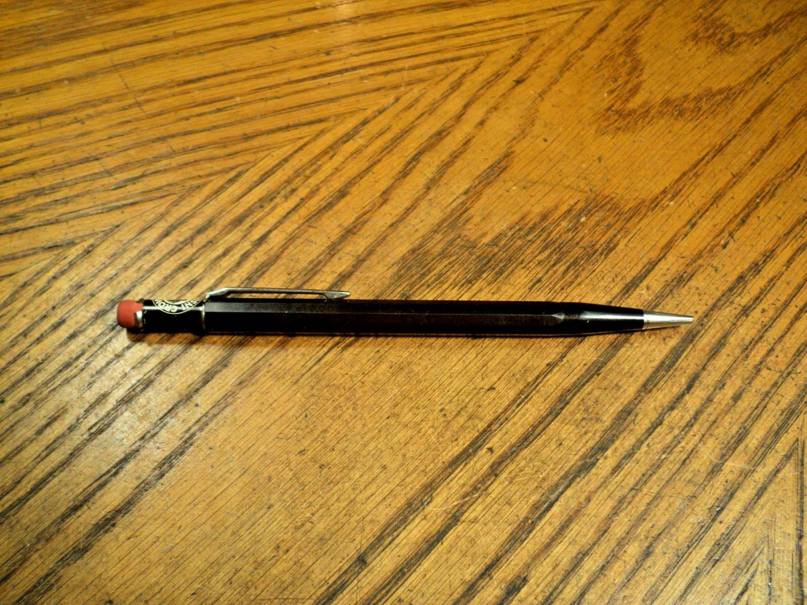 Vintage Autopoint Mechanical Pencil Crownover Insurance Oakley & Grinnell KS
