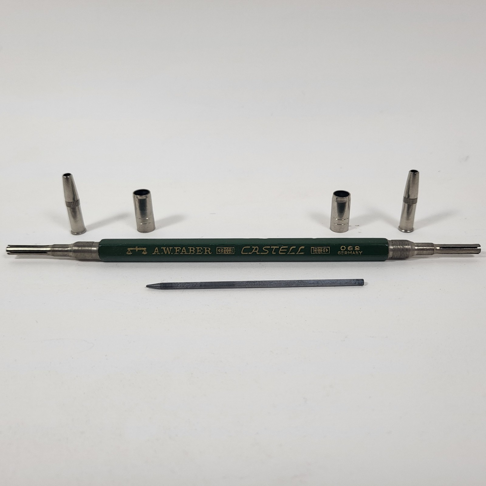 AW Faber Castell #069 Double End Drawing Retouching Pencil Lead Holder VTG