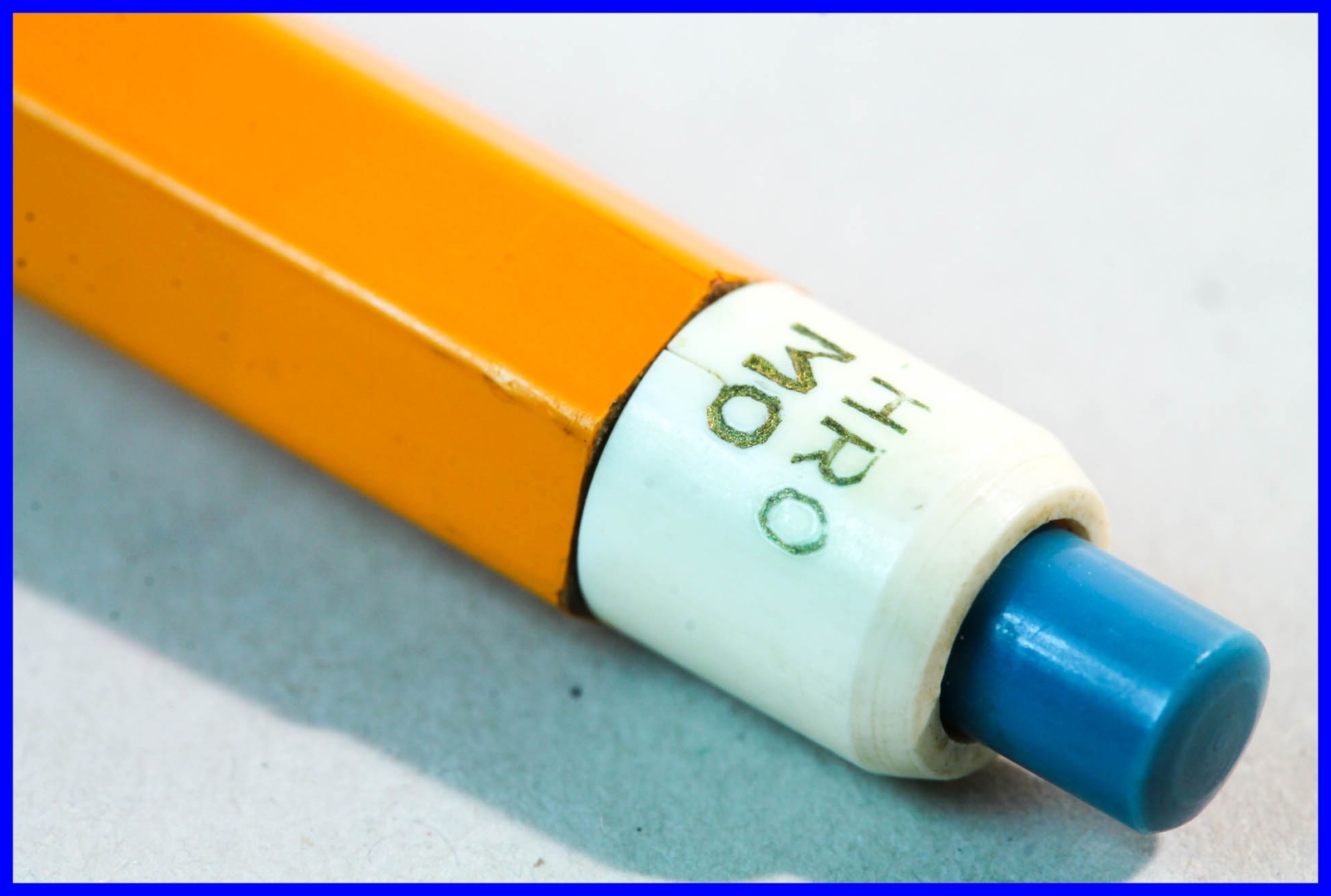 blue pusher EBERHARD FABER 606 ” VAN DYKE ” CHR MO LEADHOLDER pencil 2 mm