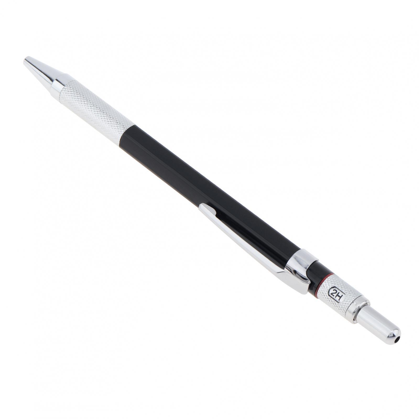 2 mm Mechanical Carpenter Pencil for Carpenter Scriber Woodworking with Refills
