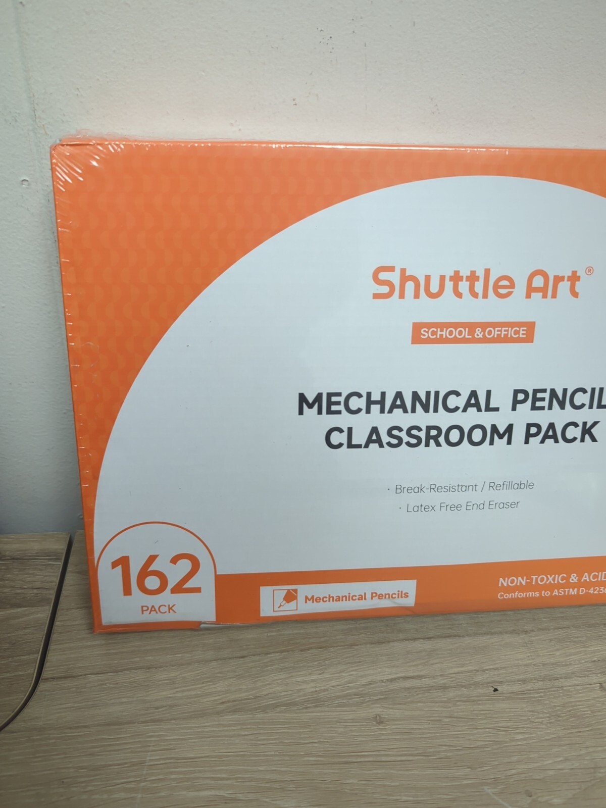 Bulk Mechanical Pencils 162 Pack 0.7mm HB #2 Assorted Colors for School Office