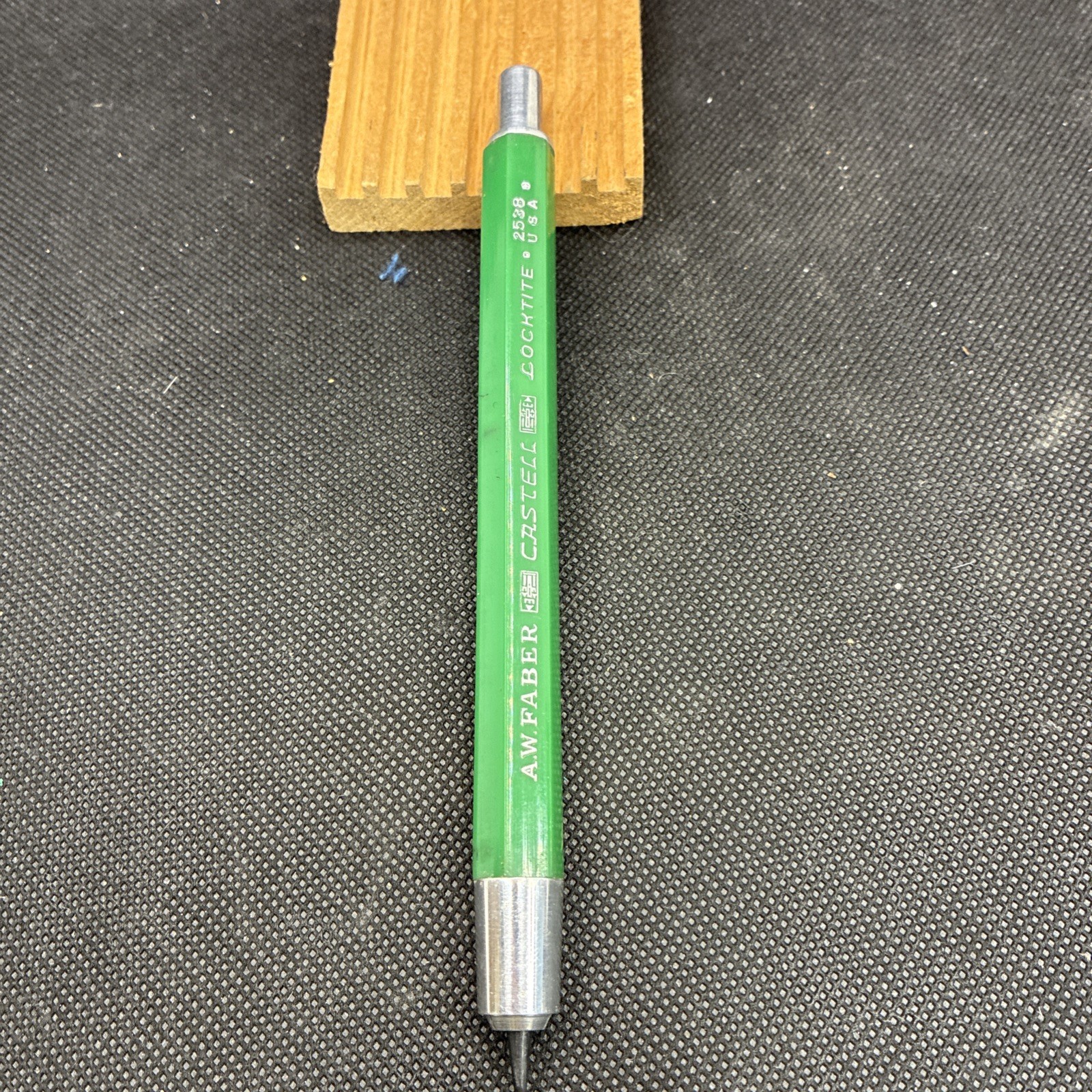 vintage A.W. Faber-Castell Locktite 2538 mechanical pencil Jumbo Green Loc C