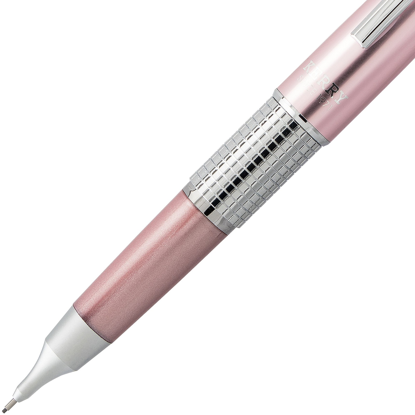 Pentel Sharp Kerry Mechanical Pencil Pink Capped Design for Pocket Protection