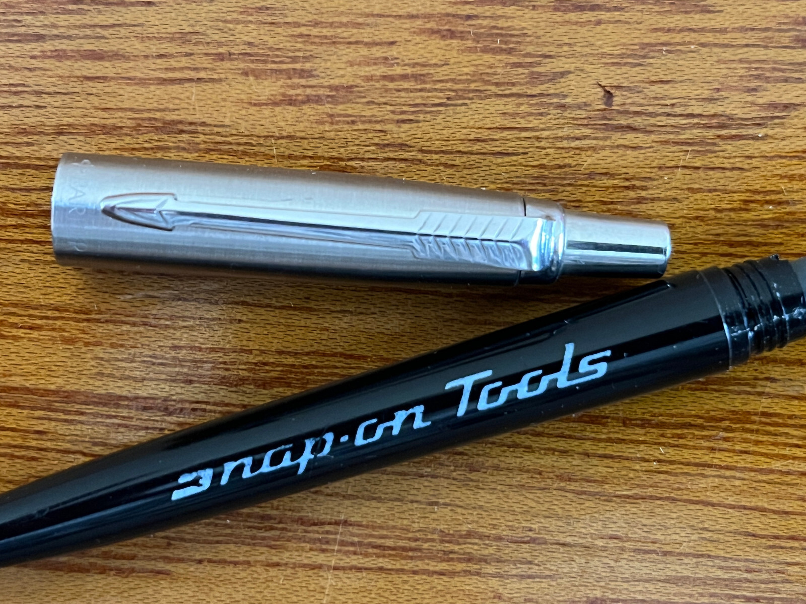 VINTAGE PARKER SNAP-ON TOOLS L1 MECHANICAL PENCIL – BLACK & SILVER