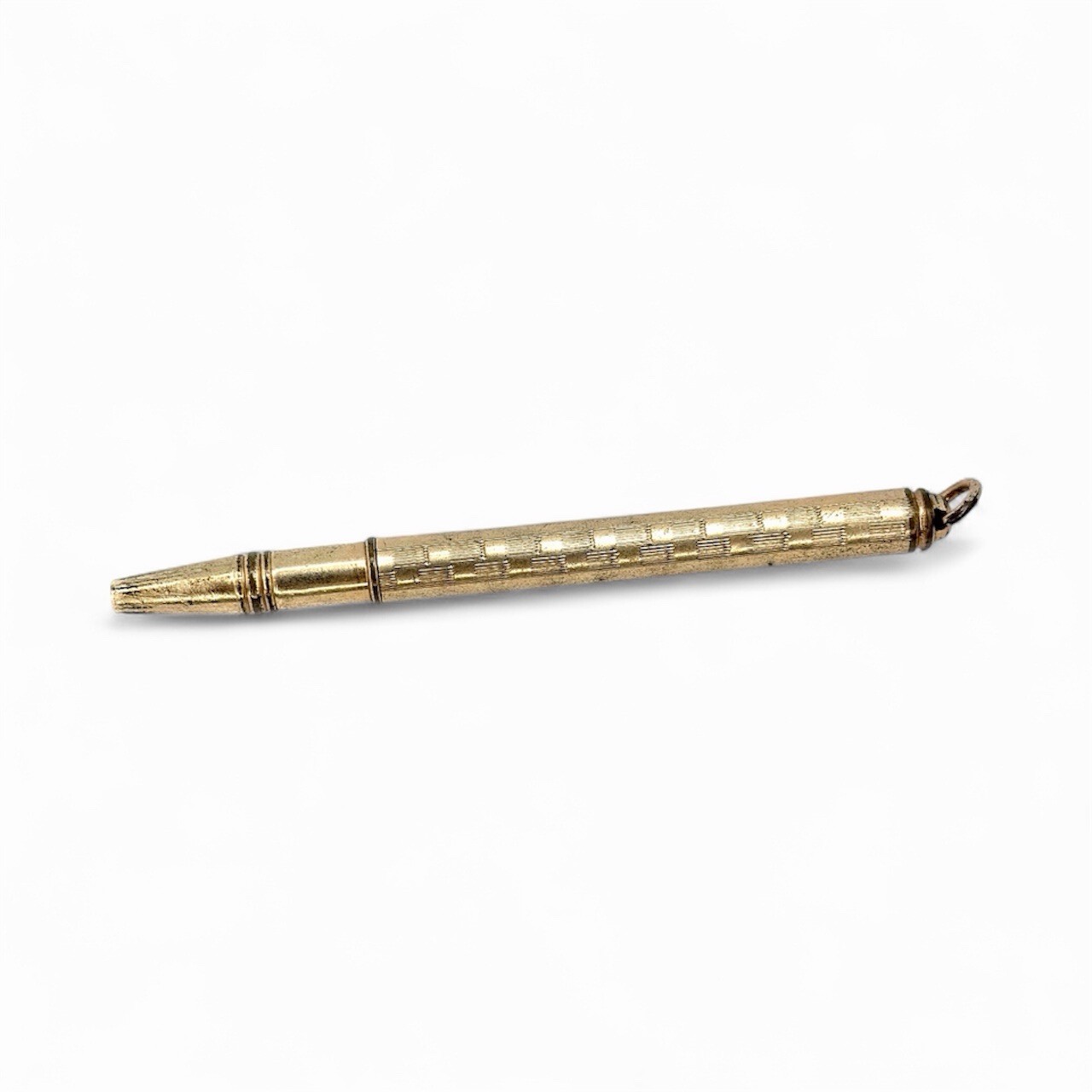 MECHANICAL PENCIL GOLD PLATED CHATELAINE UNBRANDED