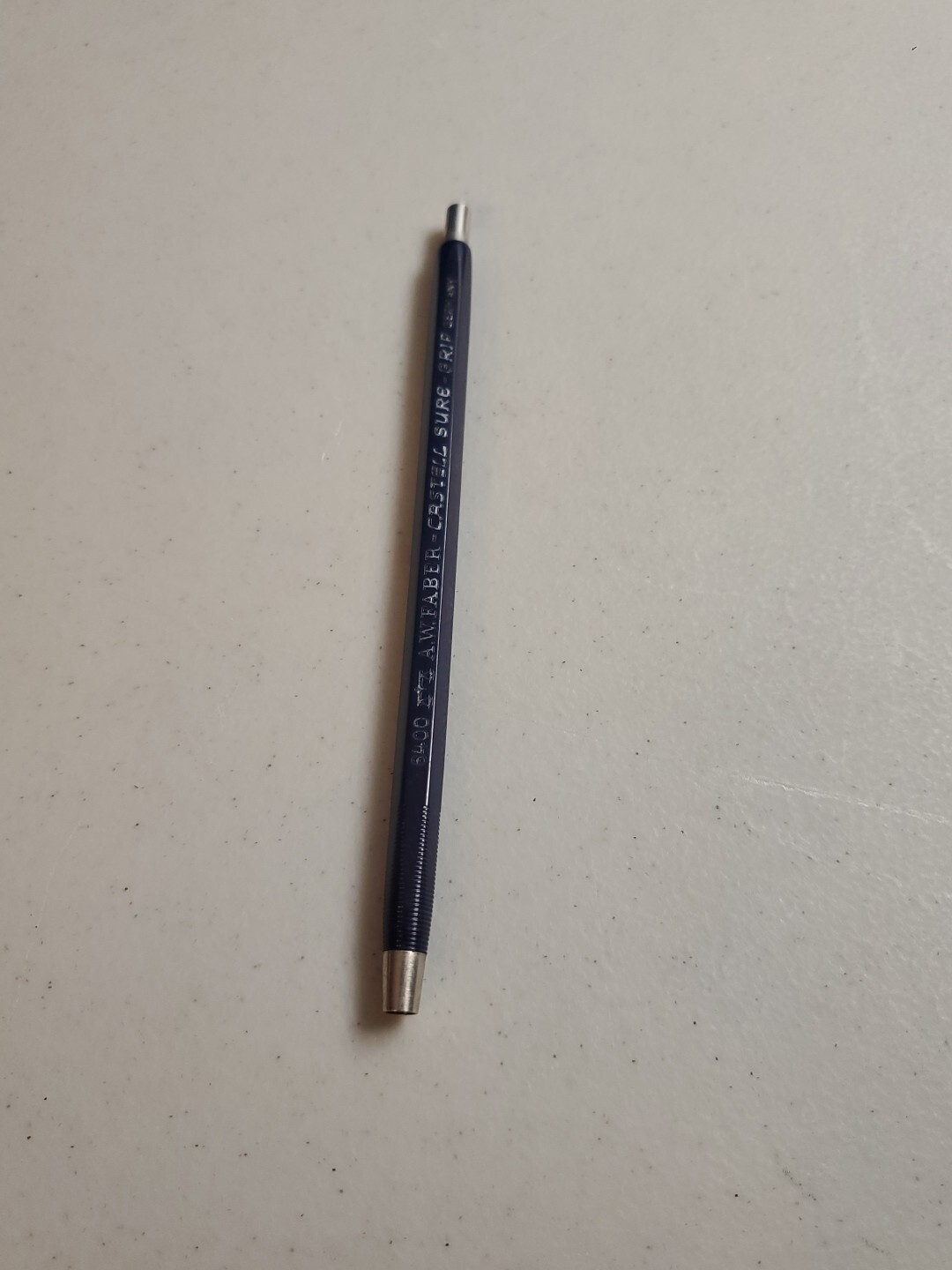 Vintage A.W Faber Castell Sure-Grip 6400 Pencil Blue Drafting Lead Holder