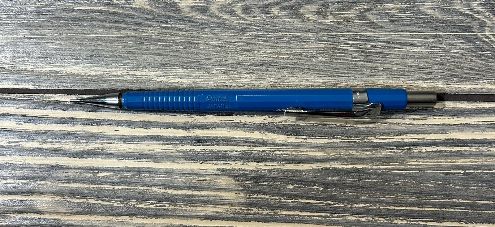 Vintage Mechanical Pencil 0.7 mm Pentel P207 Blue