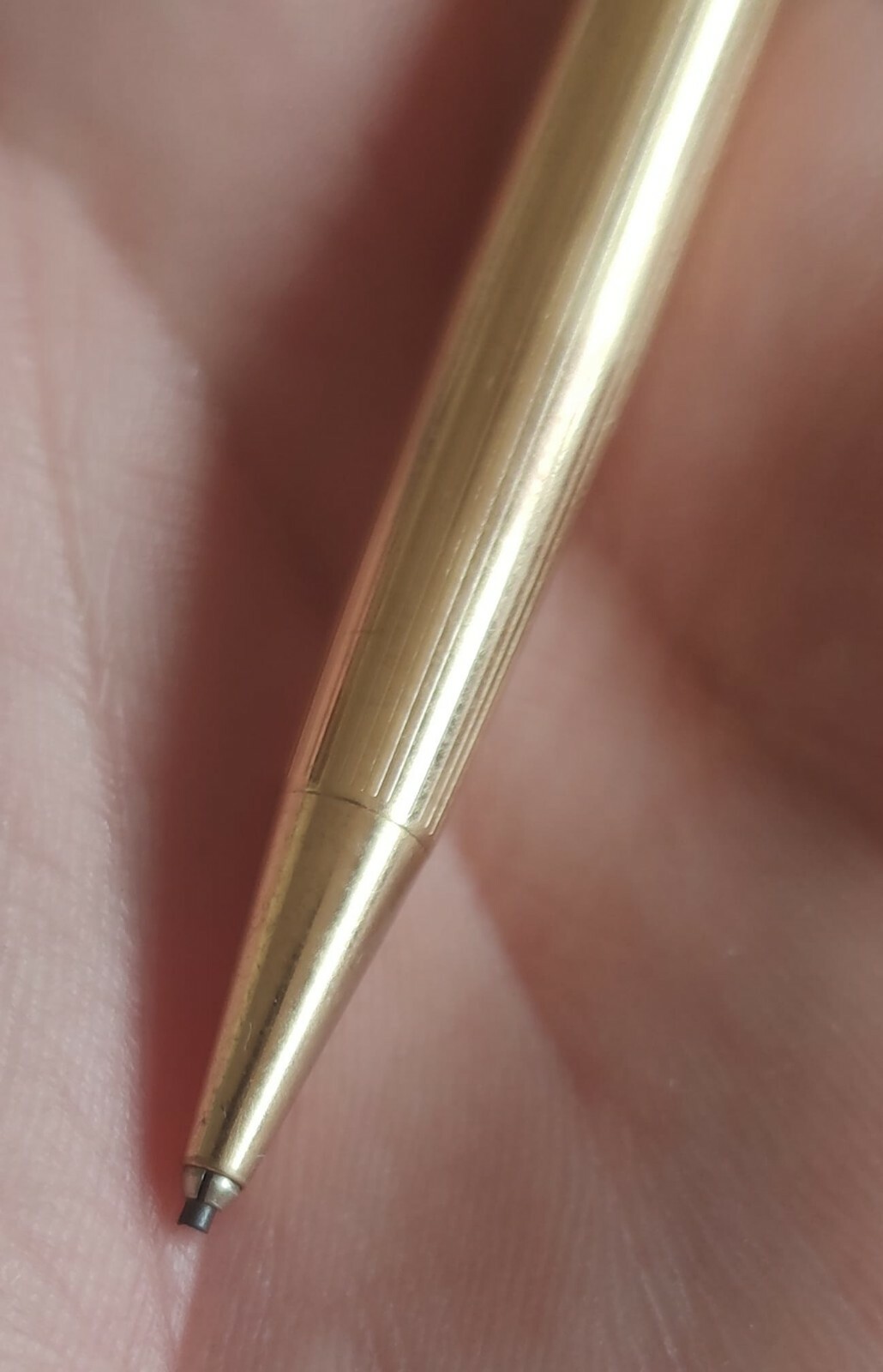 🔴BOLASCRIP Marked Walzgold Rolled Gold Mechanical Pencil – 1970s Germany🔴