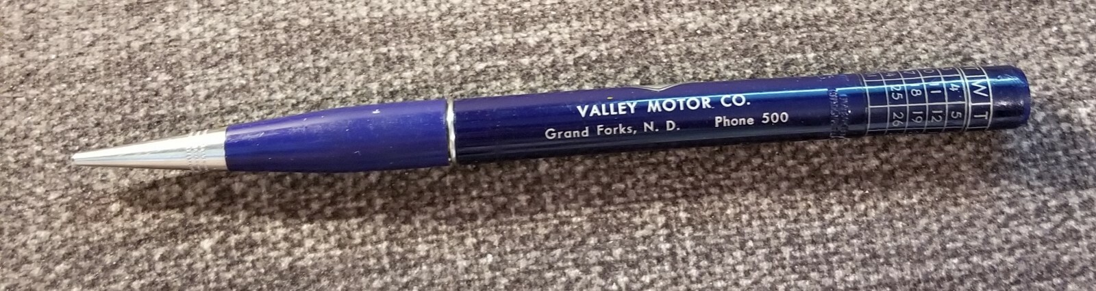 RITEPOINT Perpetual Calendar Mechanical Pencil Good Year Tires Ad Valley Motor