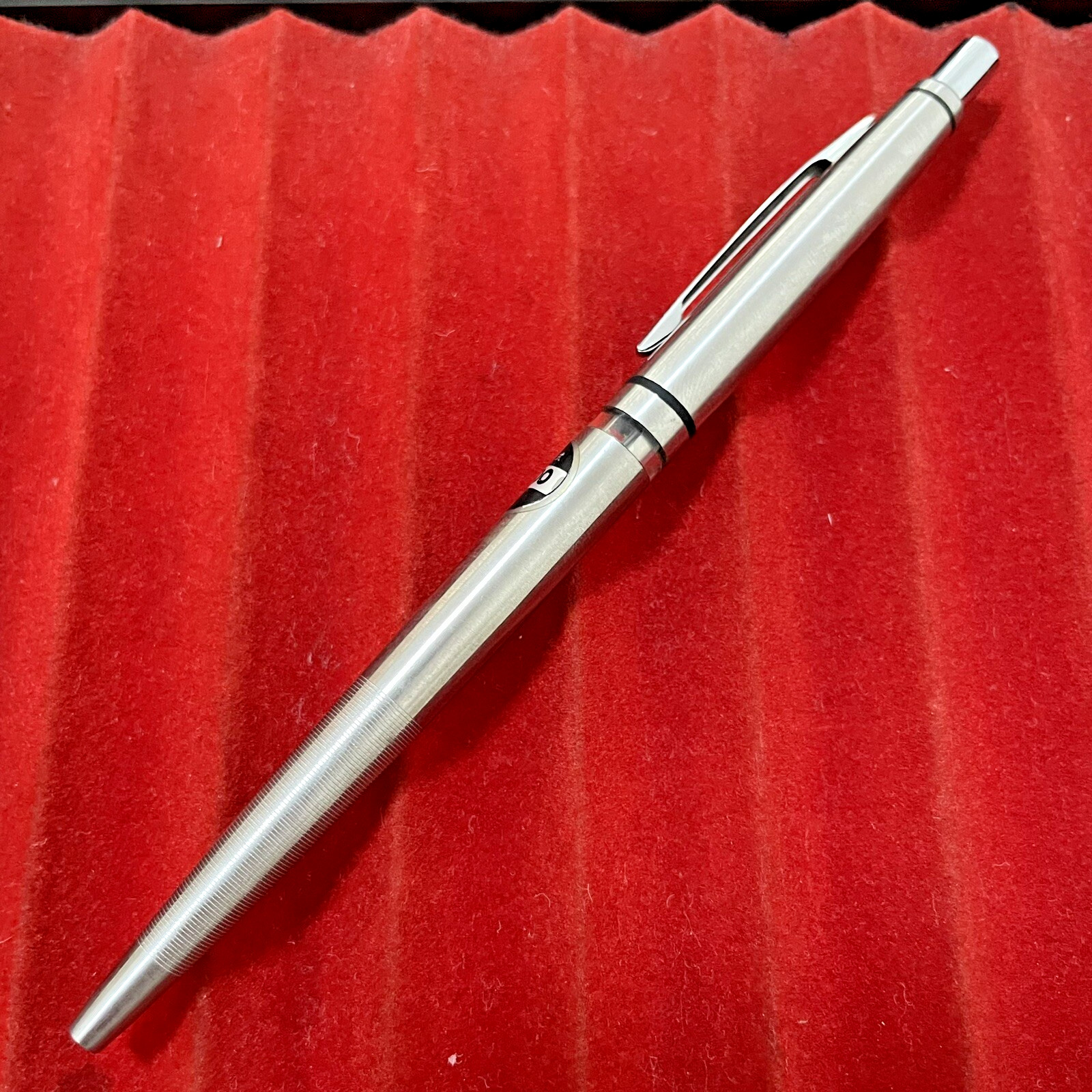 Sailor Cassette Mechanical Pencil Stainless Steel Etched Made in Japan