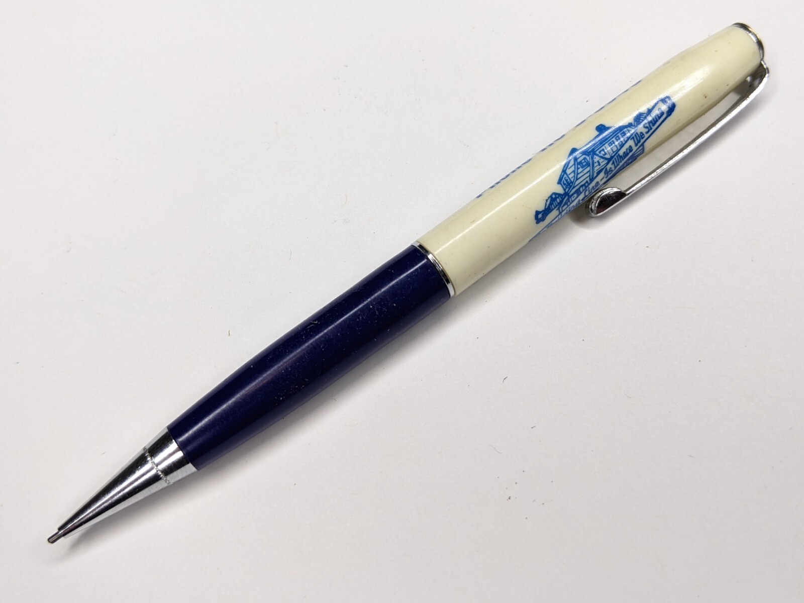 c1960s Russell, KS Lawrence Mohl House Art Moving St. Louis Mechanical Pencil G8
