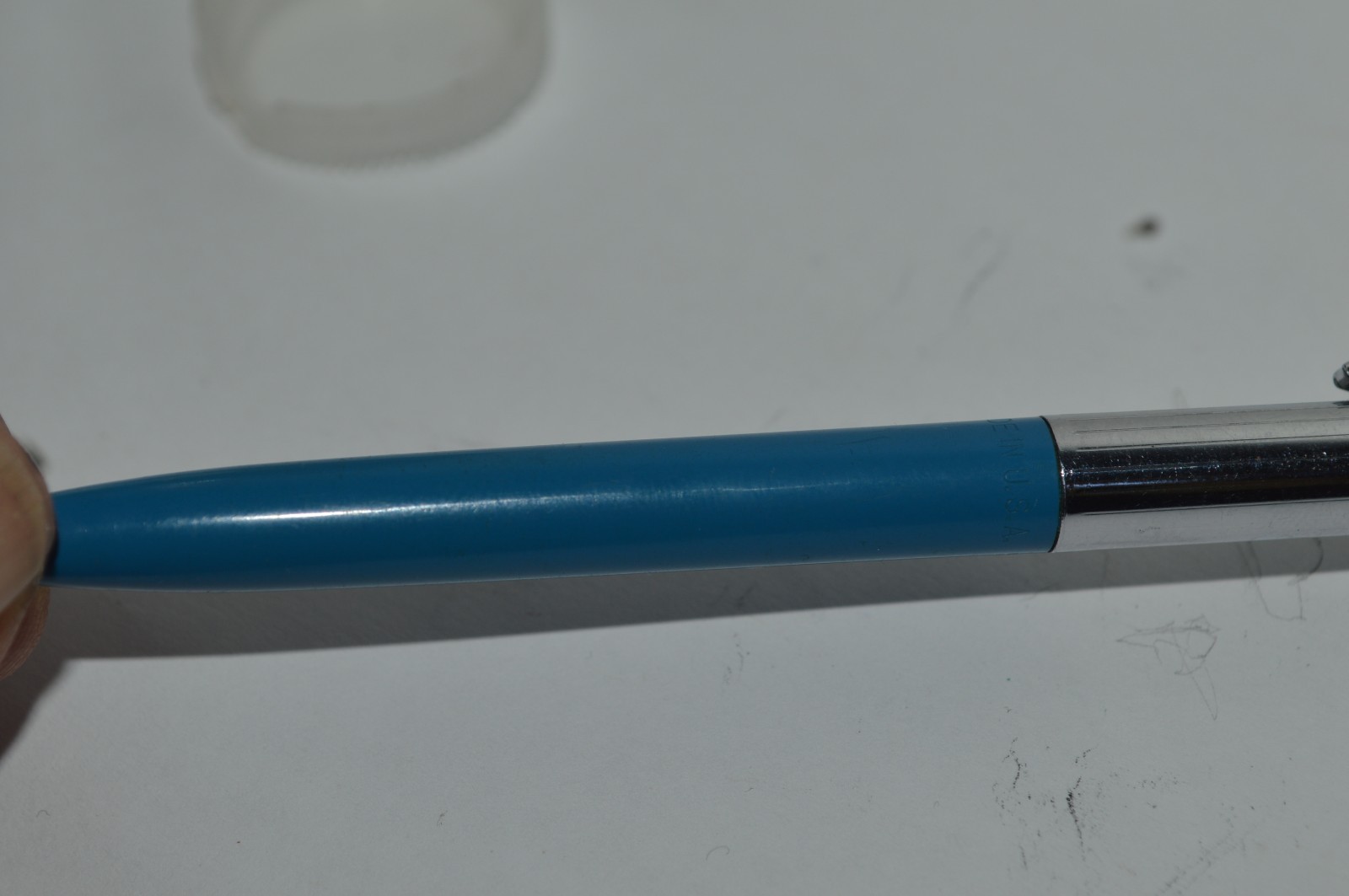 Sheaffer STYLIST Mechanical Pencil 0.9mm Blue Barrel Made In USA Circa 1960’s