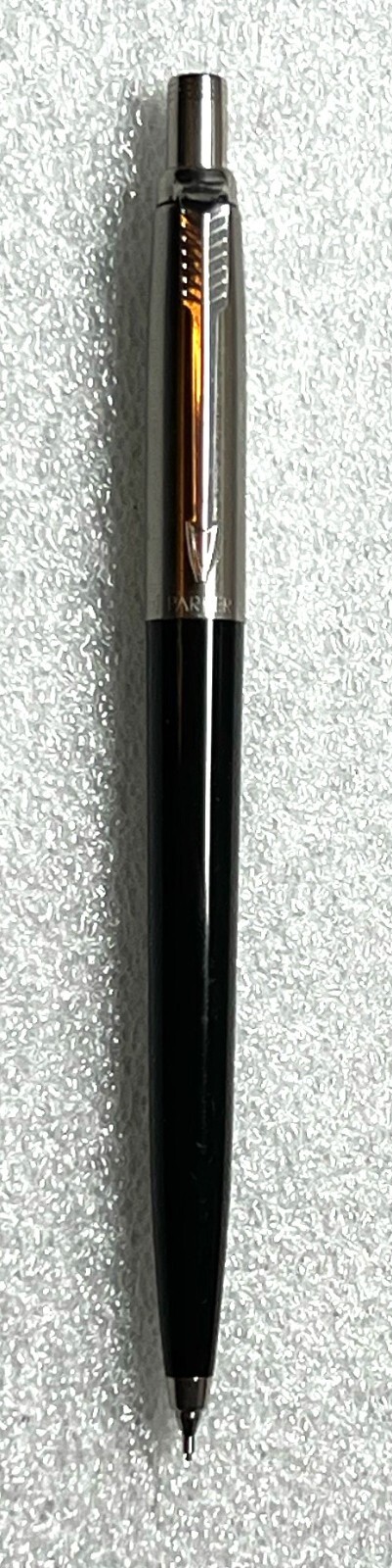 1970-80’s Parker push top Black and chrome pencil
