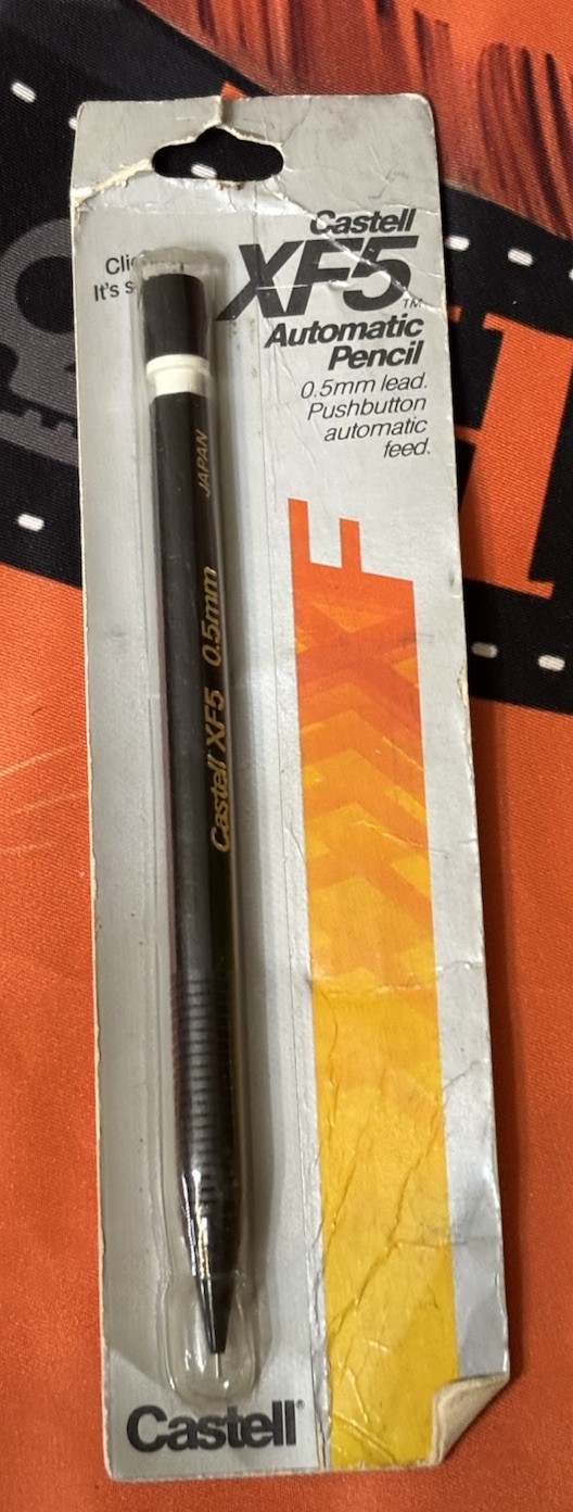 VTG Castell XF5- Automatic Pencil – 0.5mm – Black Japan NIP