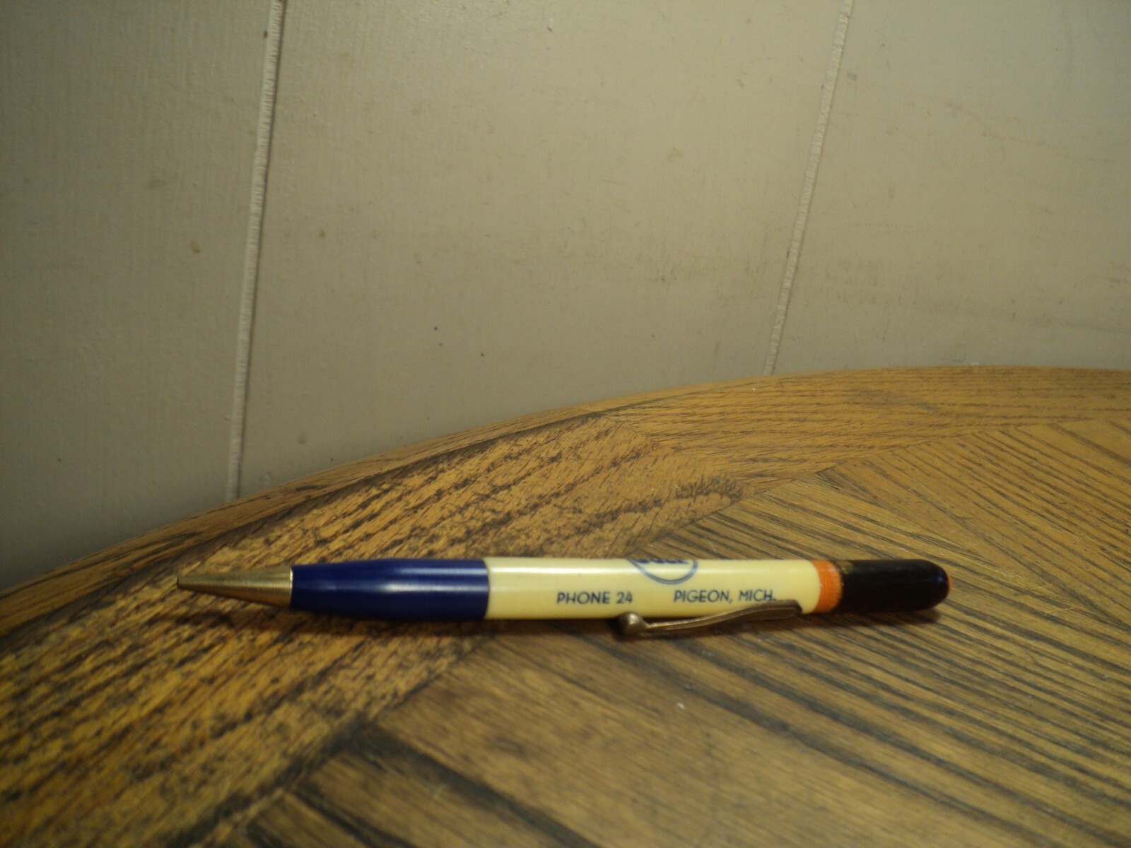 Vintage Ritepoint Mechanical Pencil Gulf Products 5-9/16″ Long Oil Cap