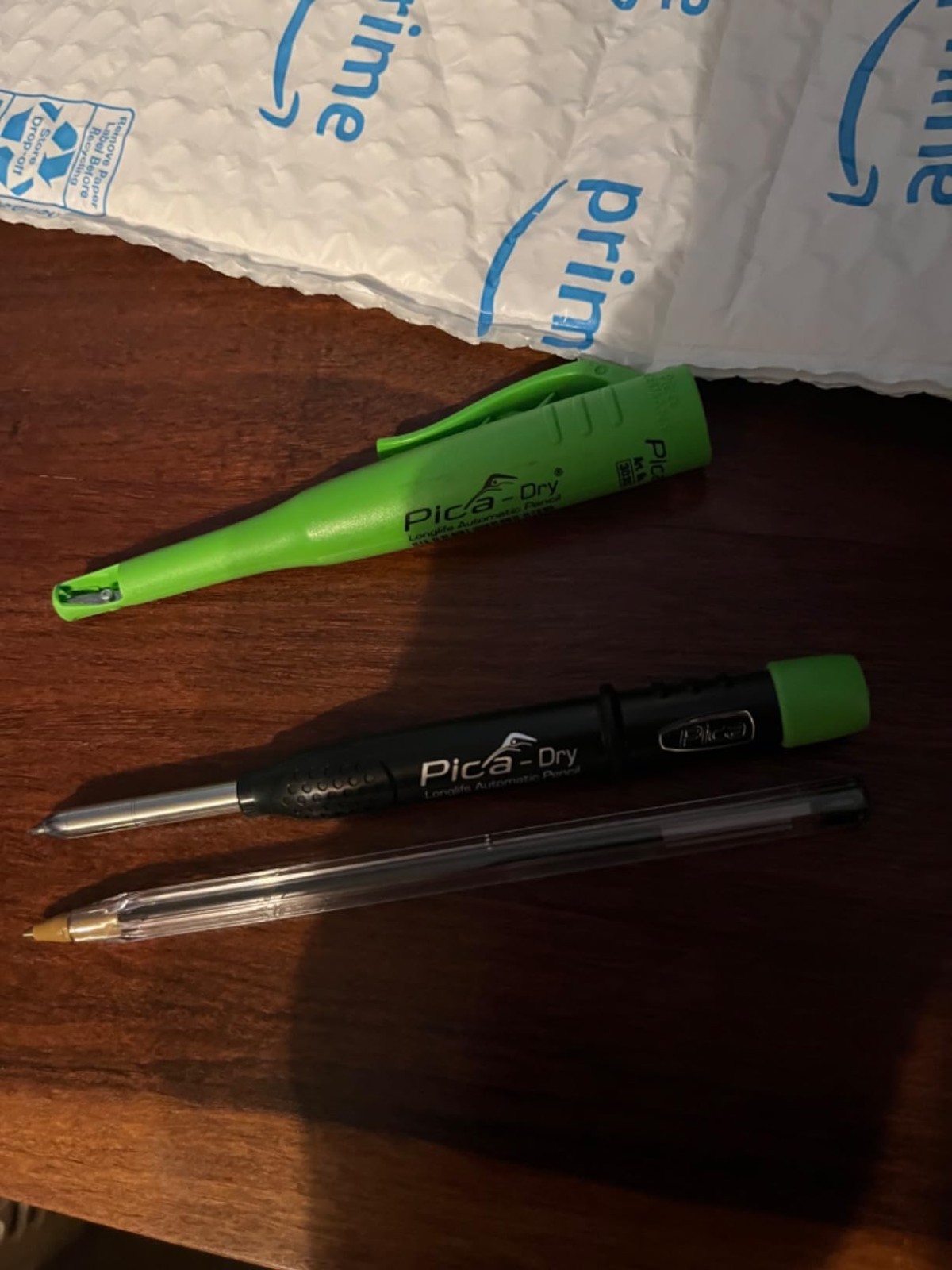 Dry Longlife 3030 Mechanical Graphite Pencil – 2B, Water-Resistant, Green