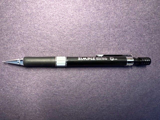 Simple Mechanical Pencil zd105 .7mm lead – Baoke