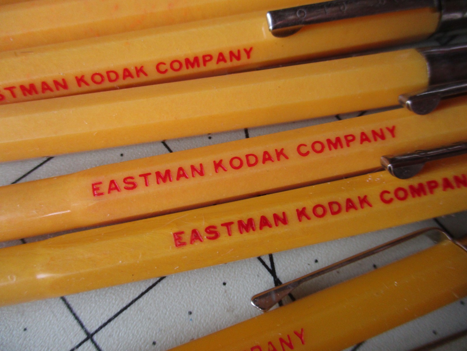 Vtg 1980s KODAK Scripto and Autopoint, USA made Mechanical Pencil Lot, 2 Pencils
