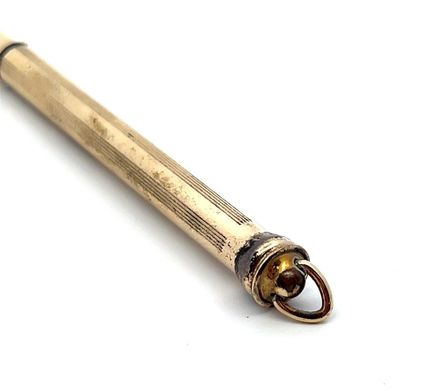 Vintage Cross 1/30 10KT Rolled Gold Plate Mini Mechanical Pencil Made in USA