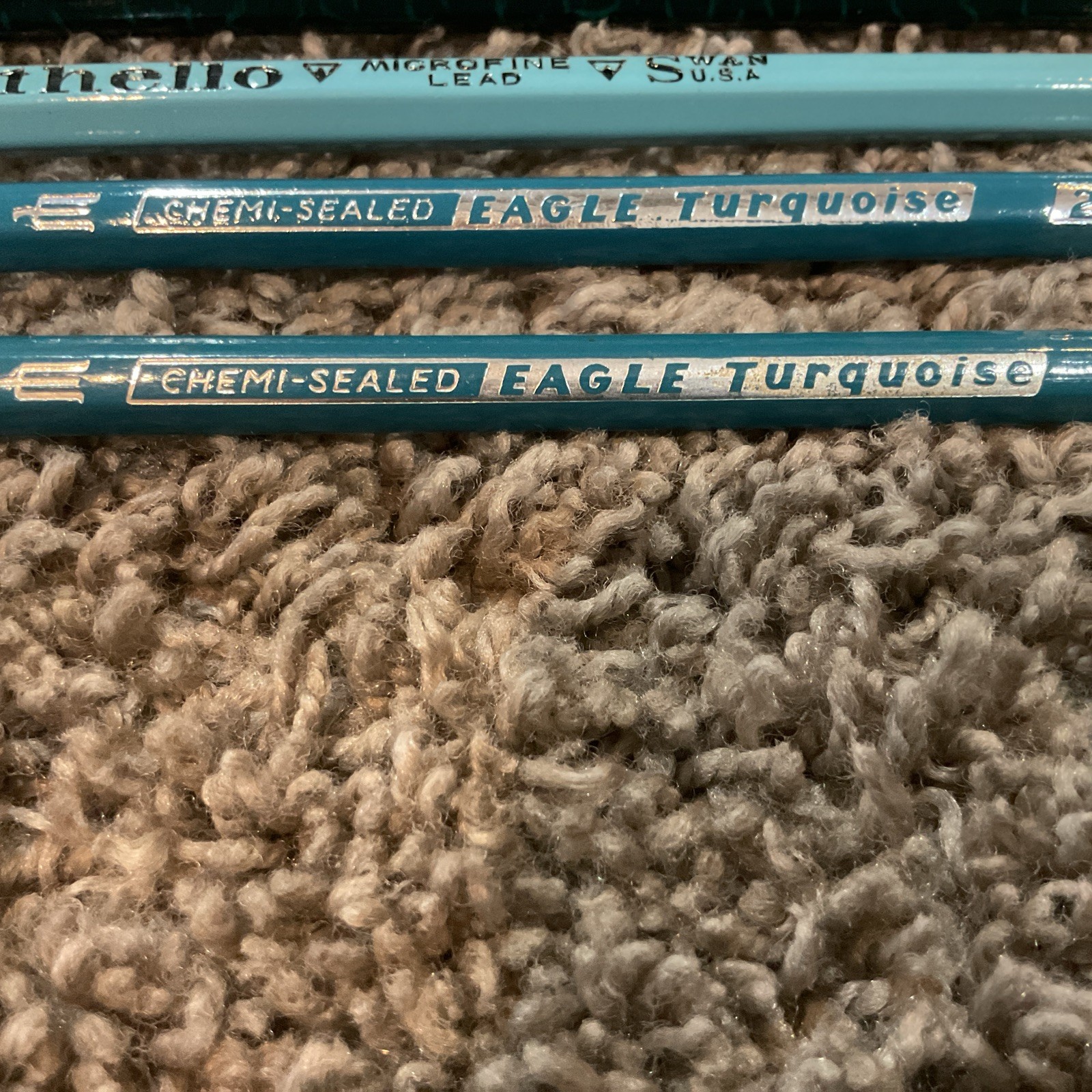Lot Of Drawing Pencils, Brands include Turquoise, Othello, Ebony, Venus