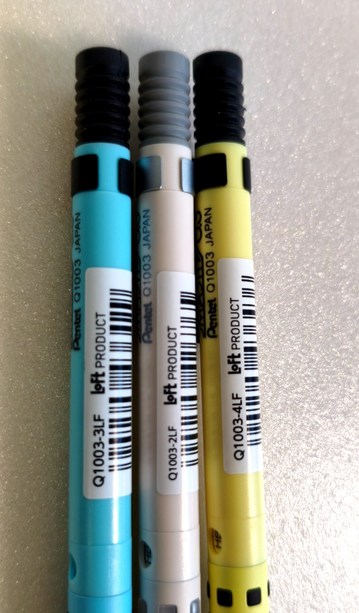 Set of 3 Pentel SMASH Mechanical Pencil 0.3mm LOFT Limited Exclusive Japan NEW