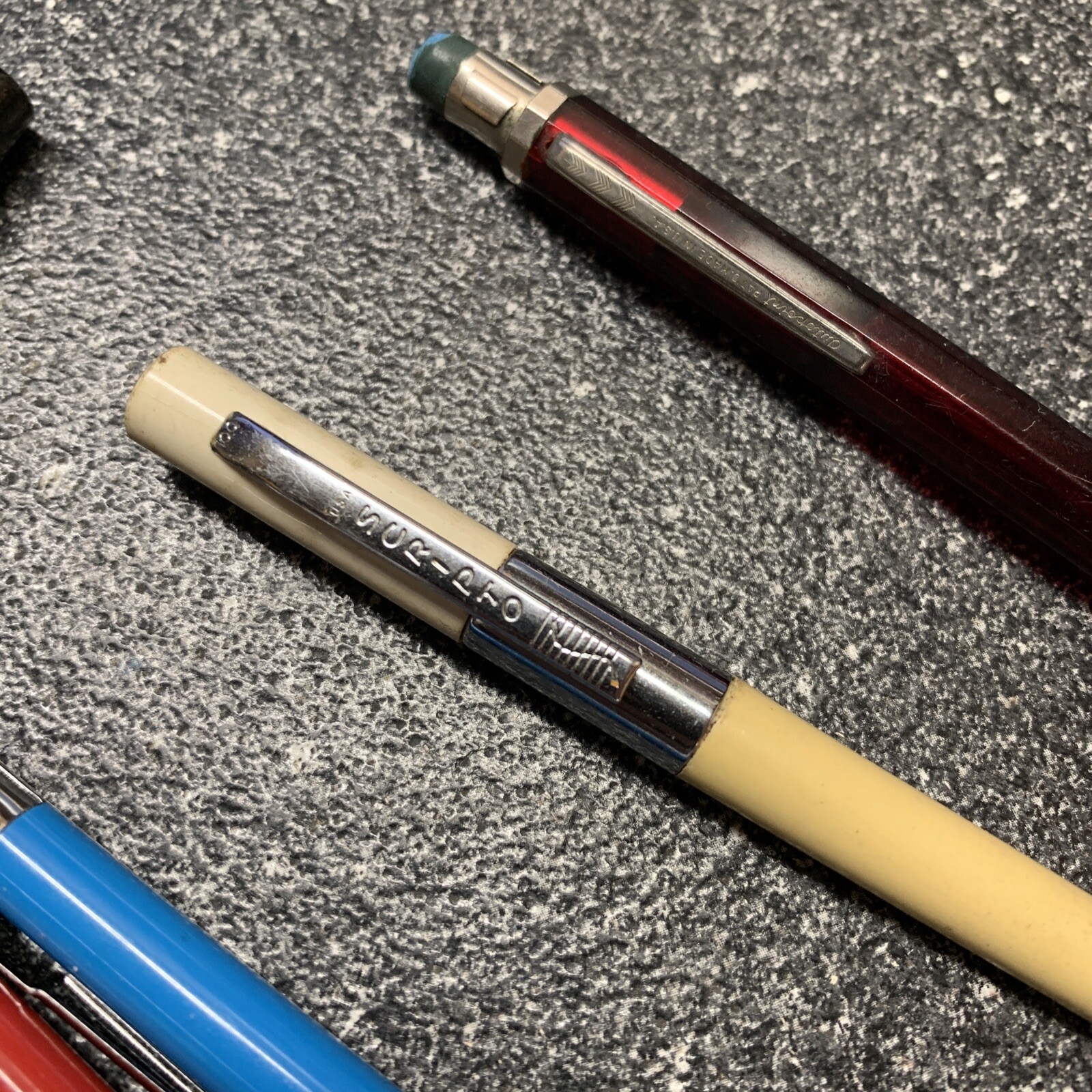 Vintage Mechanical Pencil Lot – Cross, Autopoint, Pentel, Scripto, Centennial