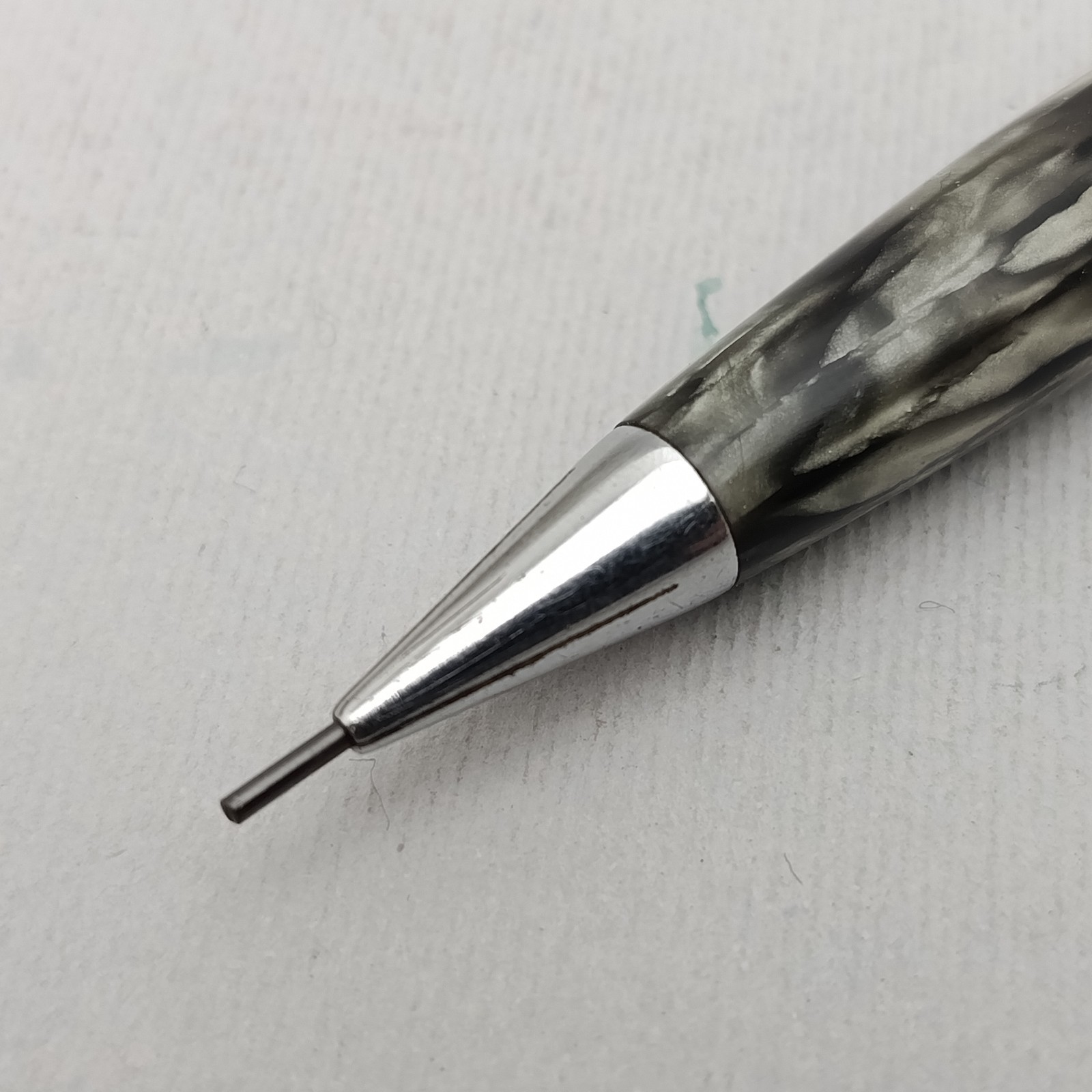 A.W. Faber Castell Automatic Pencil D.R.P. Marble Celluloid 1.18mm Lead Antique