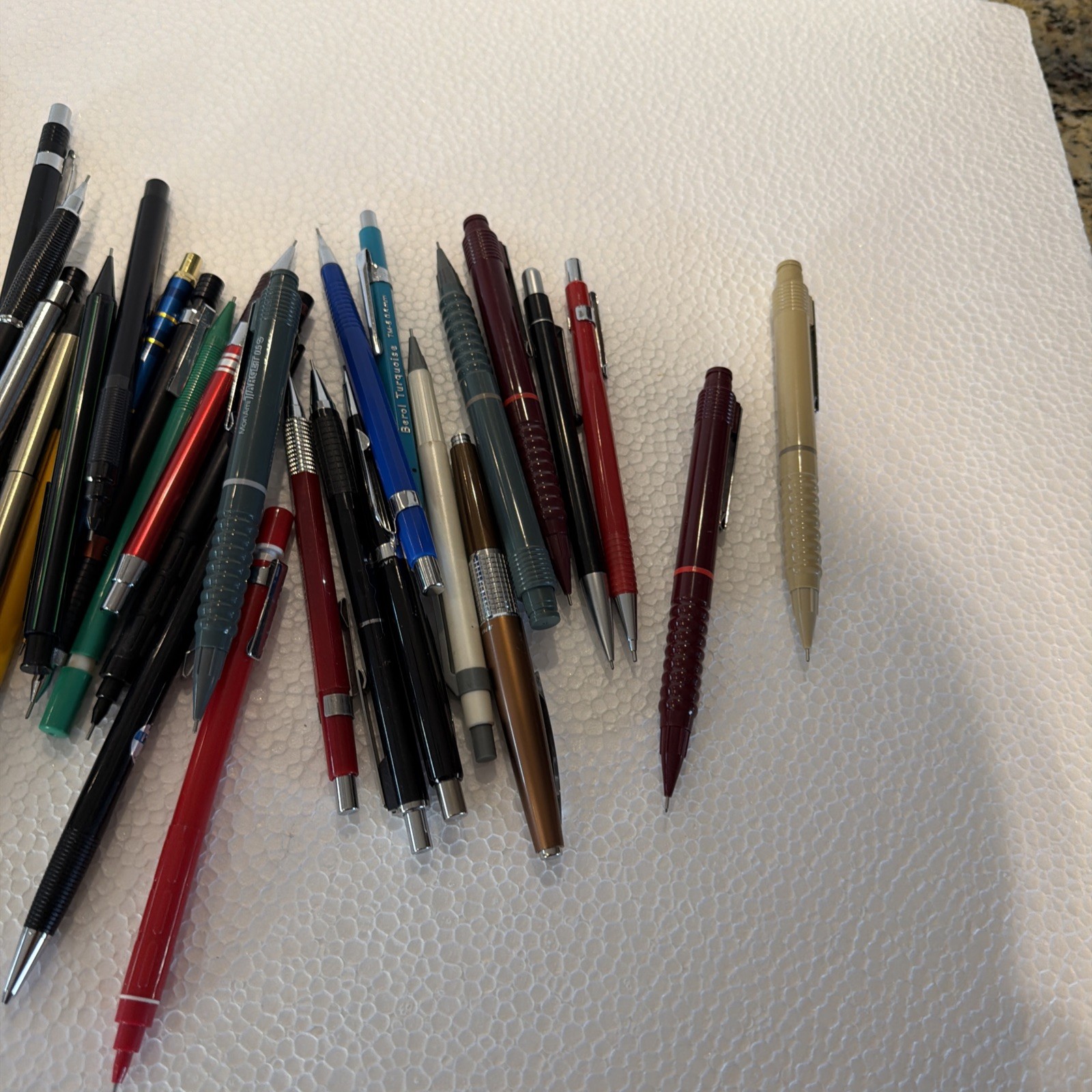 Vintage Lot of 205 Drafting Mechanical Pencils with Leads JAPAN Germany Etc