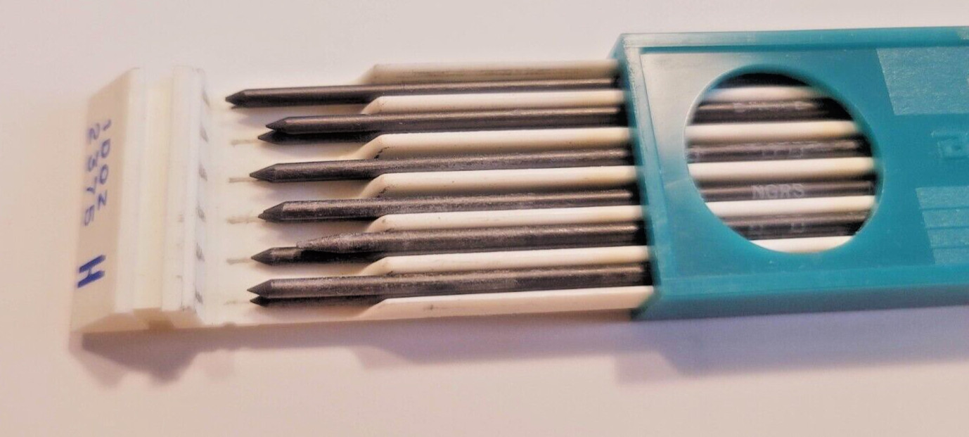 Berol Turquoise Eagle Drawing Leads-12 Leads- H  2375