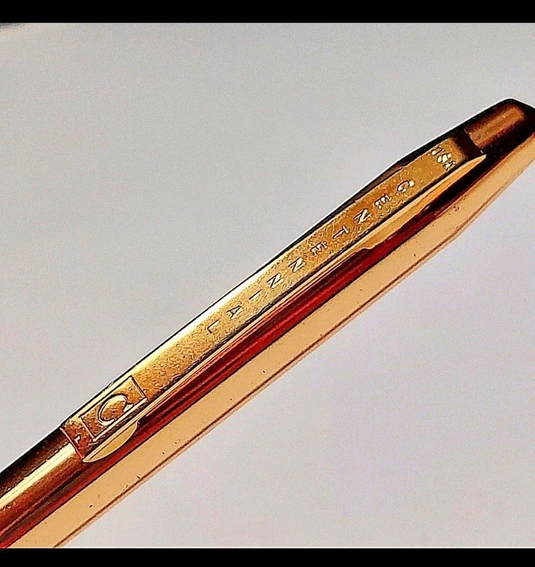 Vintage Centennial Cross Mechanical Pencil Gold Tone (No Monogram)