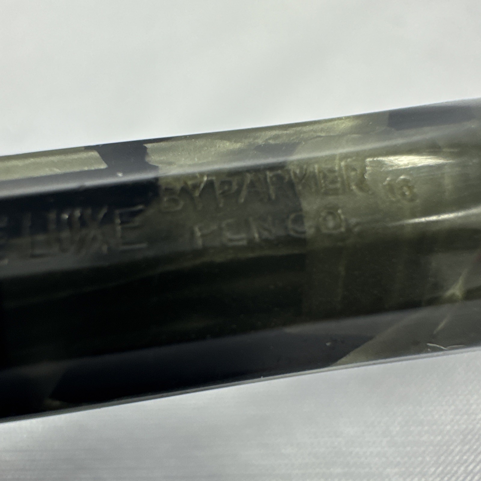 Vintage PARKETTE Made By Parker Mechanical Pen Marbeled Rare Writing Instrument