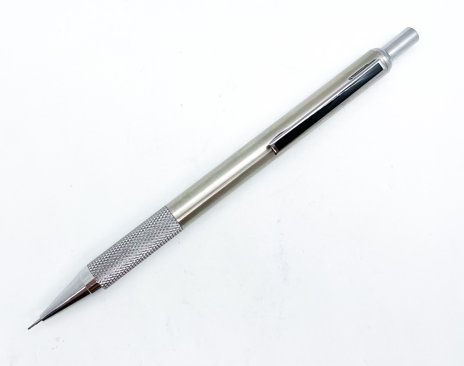 NOS Spalding Steel Barrel Mechanical Pencil 0.5mm Fully Functional