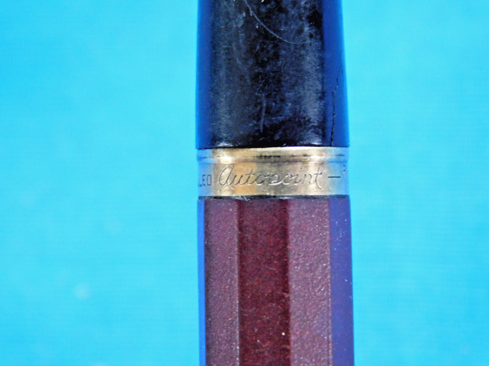VTG GOLD FILLED 1920’S AUTOPOINT MECHANICAL PENCIL PATD PEND CHICAGO, U.S.A.