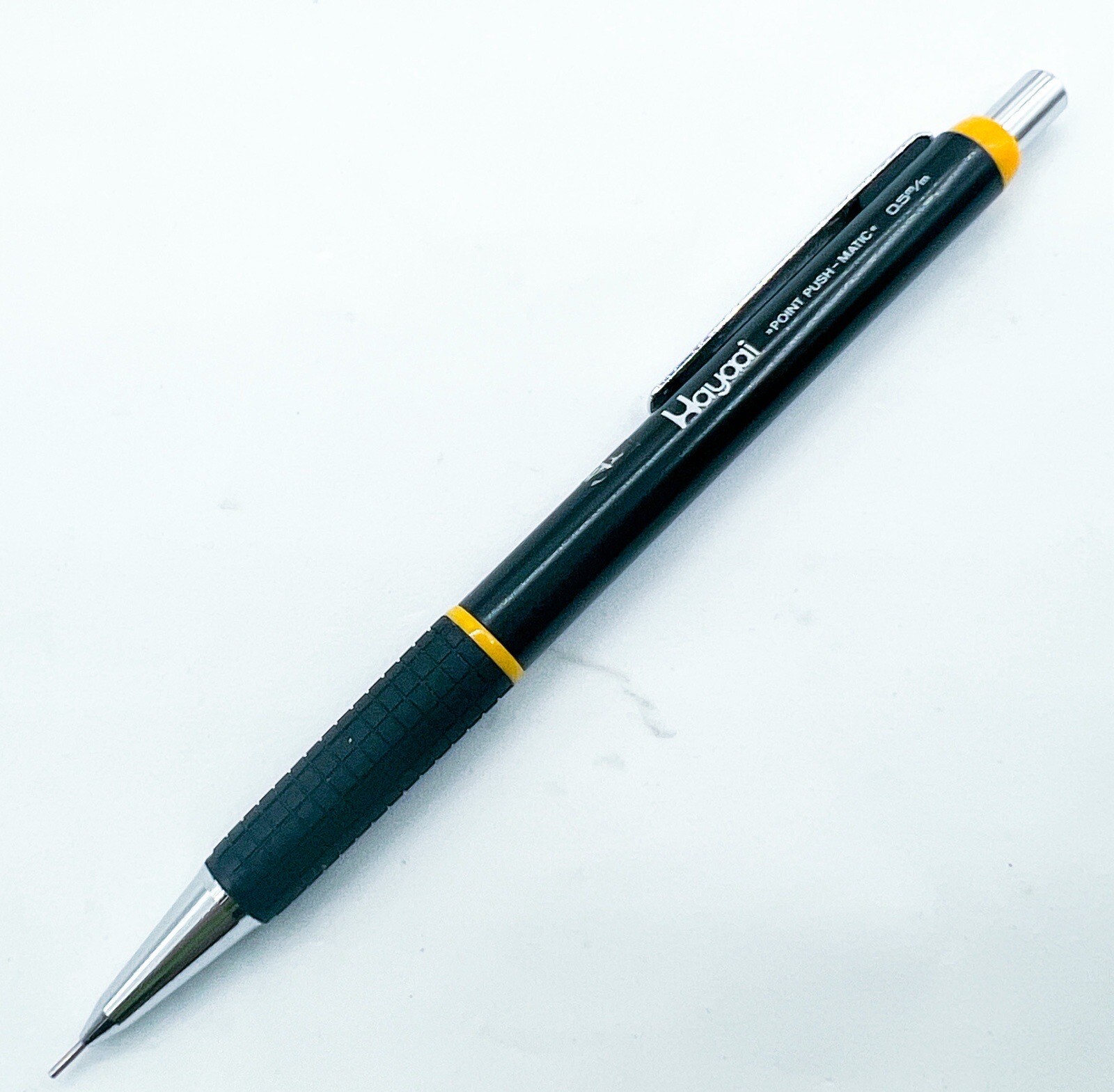 platinum Hayaai MECHANICAL PENCIL 0.5mm Sleeve Push Back First Generation